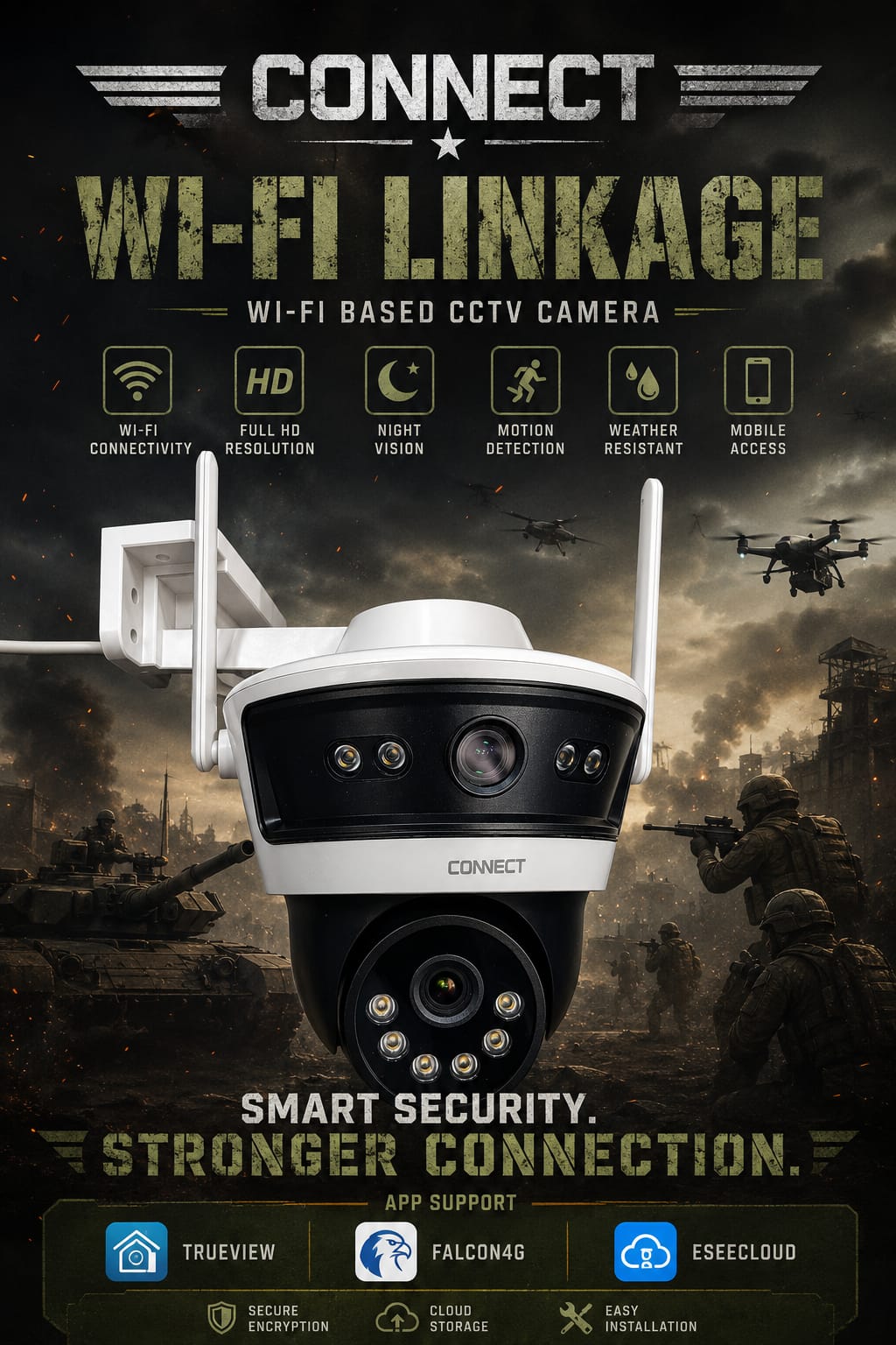 WI-FI BASED CCTV CAMERA