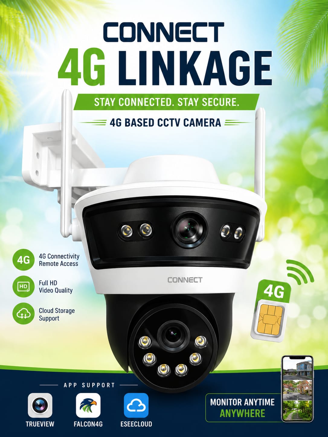 CONNECT 4G LINKAGE CAMERA