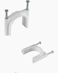 Double Nail Cable Clip 10 mm