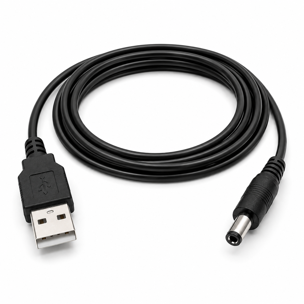 USB to DC 12 Inch Long