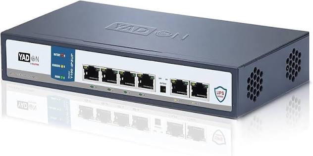 YADON 4PORT POE SWITCH WITH BACKUP