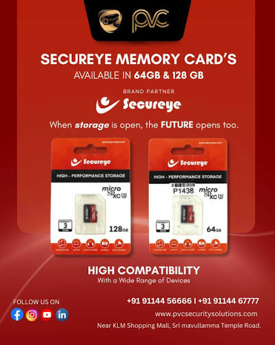 SECUREYE 128 GB MEMORY CARD (SD CARD)