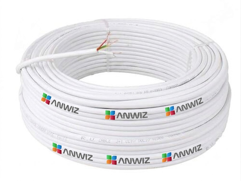ANWIZ 3+1 WHITE INDOOR COPPER CABEL